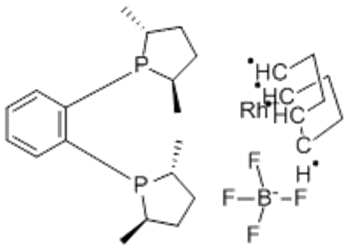 (-)-1,2-Bis[(2R,5R)-dimethylphospholano]benzene(cyclooctadiene)rhodium(I) CAS 210057-23-1