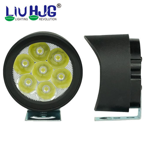 7Led Round Led Motorcycle Lights-Mini Fog Lights