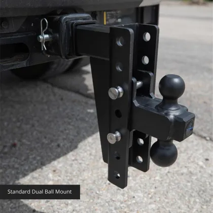 2.5 Inch Trailer Hitch Ball Mount - Drop Rise Trailer Ball Mount