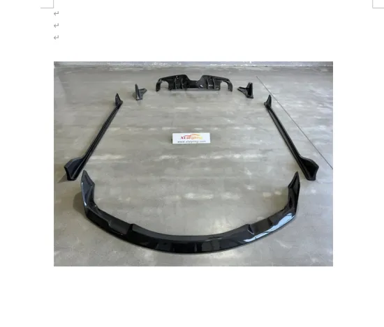 Carbon Fiber Aero Kit for Toyota Supra Mk5 A90: Front Lip Splitter, Rear Diffuser, Spoiler Body Kit