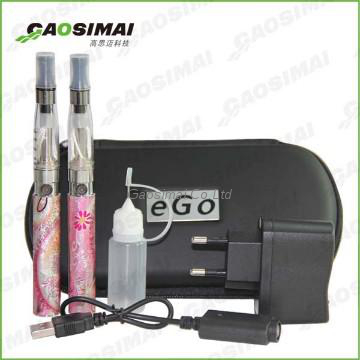 Rainbow smoke cigarette wholesale colorful ego battery ego q kit