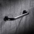 Black Space Aluminum Bathtub Grab Bars Handrails Old People Bathroom Handle Armrest Bathroom Safety & Accessories Towel Bar