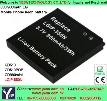 Battery for Smart Mobile Phone apply to gd510 pop