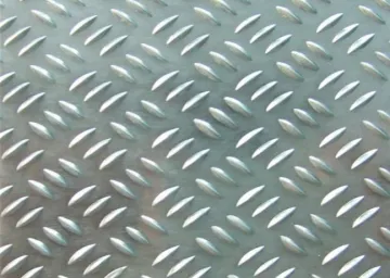 Three bars  Aluminum Checkered plate sheet