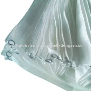 Heavy duty tarpaulin inert to most chemicals, alkali, acids and acid fumes