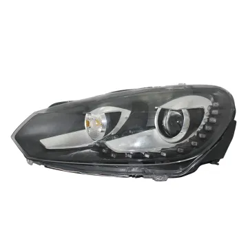 KSEEK Auto Lighting Assembly Headlamp for VW Golf 6 R20 Plug And Play