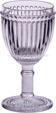 Hand Pressed Lead Free Wine glass