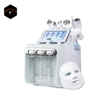 6-in-1 Hydra Water Dermabrasion Oxygen Jet Peel Domestic Aqua Peeling Hydro Dermabrasion Machine