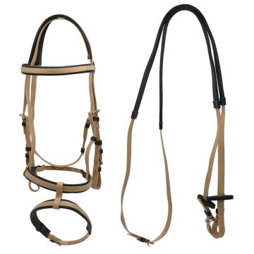 Durable PVC TPU Western Halter Rein with Double Noseband