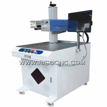 RF CO2 Laser Marking Machine Lazer Mark Wood RC-RF30