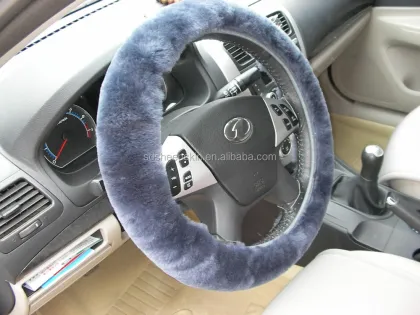 Sheepskin Wool Steering Wheel Covers