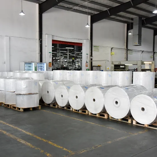 Self Adhesive Direct Thermal Label Jumbo Rolls