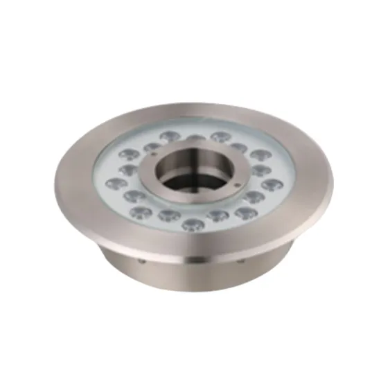 Outdoor Waterproof RGBW LED Fountain Light - Stainless Steel for Underwater Landscape