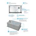 Sink tal-kċina 30inch undermount sink tal-istainless steel