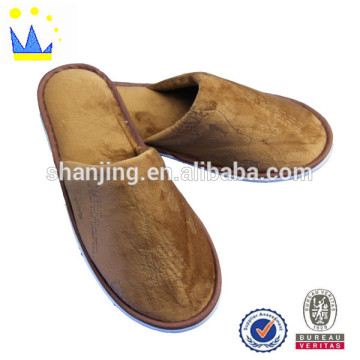 latest design slipper man indoor shoe fleece house slipper