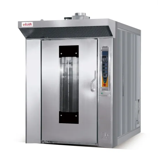 Commercial Bakery Oven 16-Tray Rotary Rack Oven Price in African Kenya
