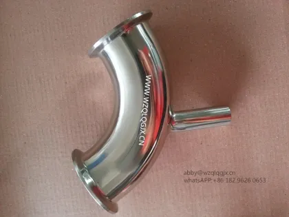 Sanitary Stainless Steel Special Clamped Bend 304/316L