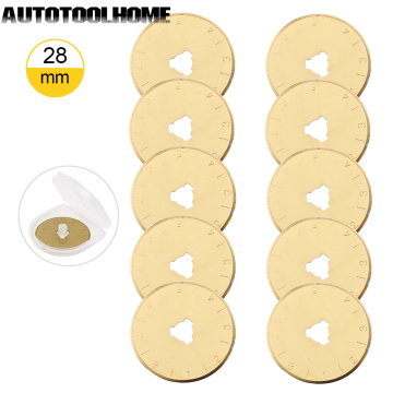 KENNY OEM ODM 28mm 45mm Cutter Rotary for Quilting: Flat Rubber Cloth Cutting Roller Blade