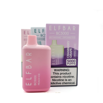 OEM Elf Bar BC5000 VAPE DISPOSIXÍVEL POD 5%