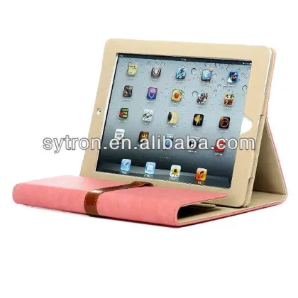 Slim shell case wallet leather case cover for microsoft surface tablet/ipad mini 4