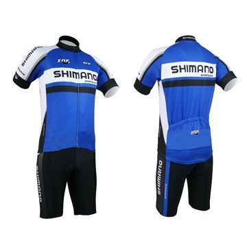 Shimano Cycling Jerseys with Short Sleeves/Pants or Bib Short, Quick Drying and Breathable