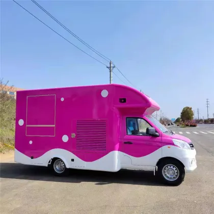 Street BBQ, gourmet snacks, truck mobile store