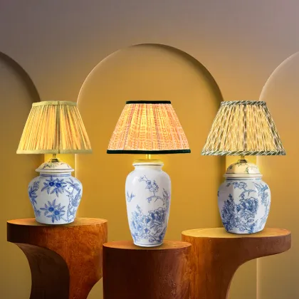 China Ceramic Rechargeable Table Lamp