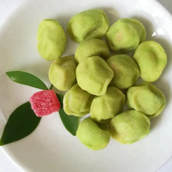 best selling natural wasabi flavor coated peanuts