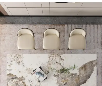 Modern Luxury Royal Dining Table Set for High-End Villa