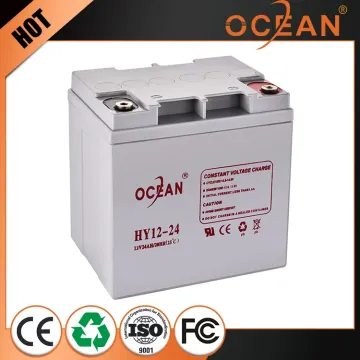 12V 24ah decorative deft design lowest price 12v AGM battery