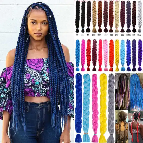 Factory wholesale  41 inch 165g jumbo braiding for women 2021 wholesale crochet hair extensions for braiding hair