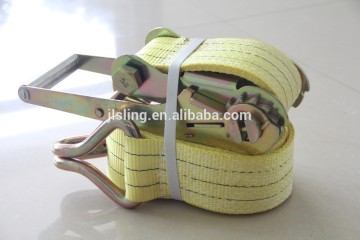 PES cargo lashing belt/ratchet tie down
