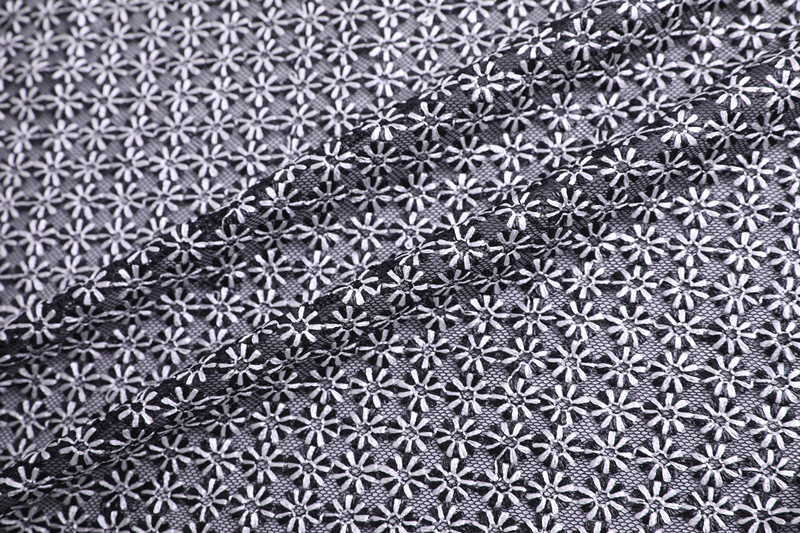 Bloom Embroidery Fabric