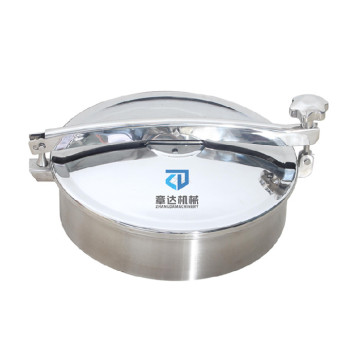 Stainless Steel Mirror Finished Quik-Opened Manway for Tanks (DN200-DN500)