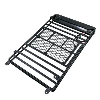 Universal Roof Luggage Rack Storage Basket for Black Cars