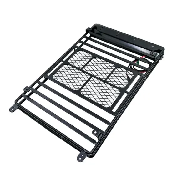 Universal Roof Luggage Rack Storage Basket for Black Cars