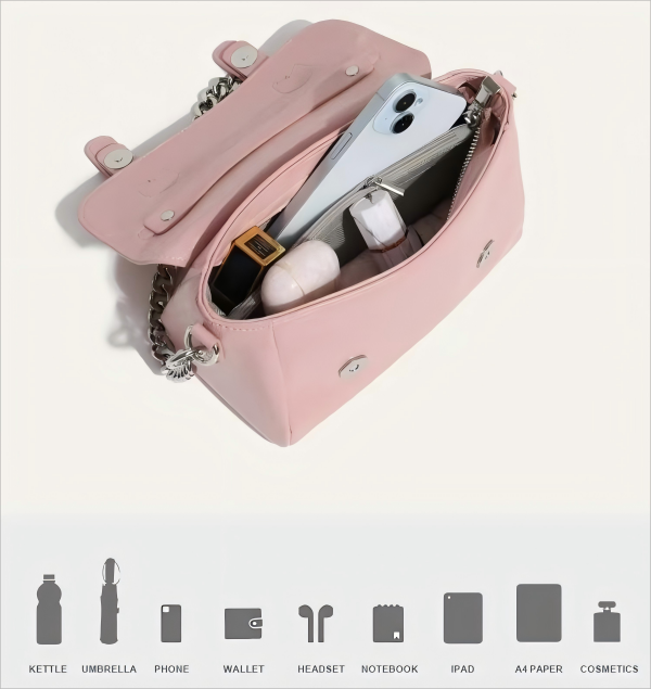 Lady's commuter travel handbag
