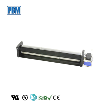 CE Approved Energy-Saving 220VAC Single Motor Trench Heater Fan with 43mm Diameter for Floor Heating