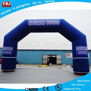 high quality inflatable entrance arch/stock inflatable arch for racing events