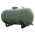 Horisontal FRP Fiberglass Container untuk Alkali Asam