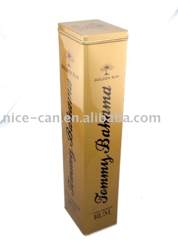 Rectangular Wine Bottle Box