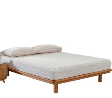 100 percent cotton hotel fitted bed sheet