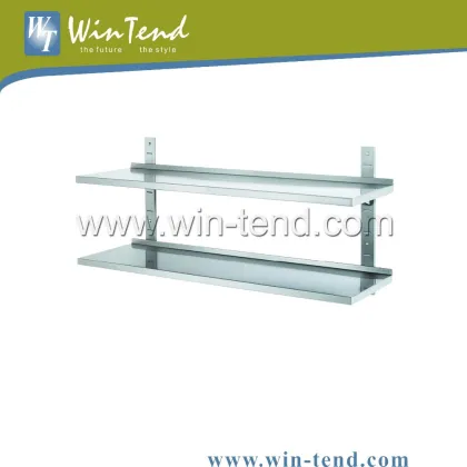 Stainless Steel Adjustable Wall Shelves