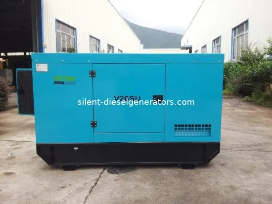20kva Isuzu Diesel Generator 50hz / 60hz , Low Fuel Consumption