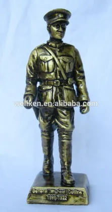 Michael Collins statue,polyresin soldier statue