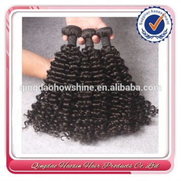 Fashion high quality brazilian human remy hair bundles