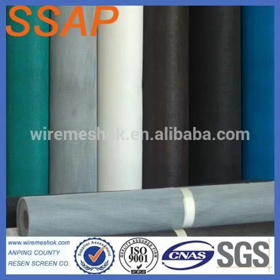high grade glass fiber woven fabric for window,fiberglass wire mesh fabric