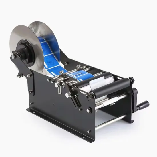 Manual Labeling Machine for Round Bottles: Perfect for Wine Bottles and Small Packing Needs
