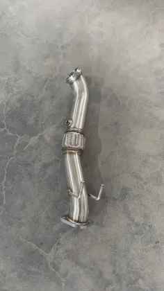 Stainless Steel Exhaust Down Pipe for 2013-2018 Ford Focus ST 2.0L