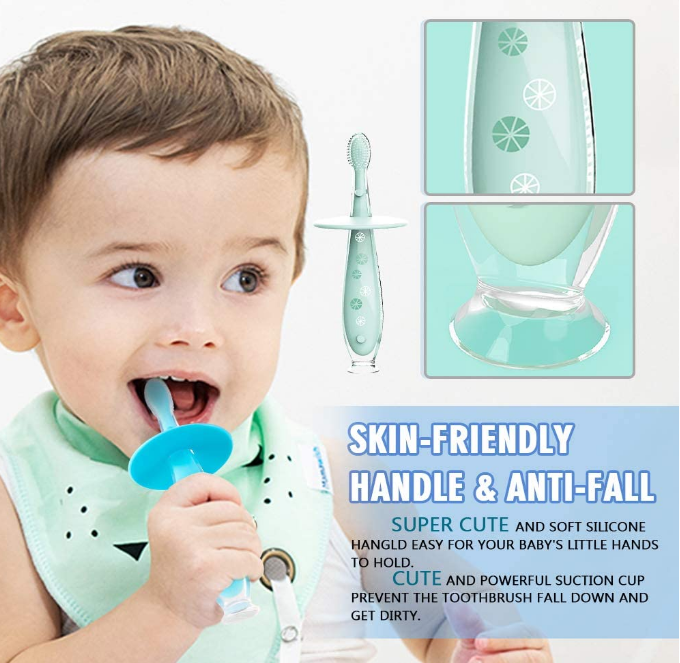 Silicone Baby Toothbrushes Silicone Baby Toothbrushes
